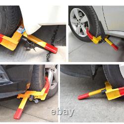 Car Truck Heavy Duty Wheel Clamp Anti-Theft Lock Boot Tire Claw Trailer