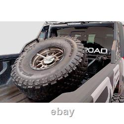 DV8 Offroad Heavy Duty Adjustable Tire Carrier fits 2020-2022 Jeep Gladiator JT