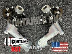 EZY WHEELST HEAVY DUTY Shipping Container Wheels. 8-LUG Made in USA Set Of Two