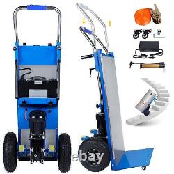 Electric Stair Climbing Hand Truck Tracked Skid Steer Powered Stair Climber Cart