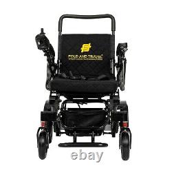 FOLD and TRAVEL Portable Heavy Duty Folding Electric Power Wheelchair for Adults