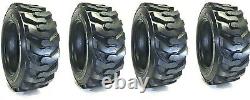 Four-27x8.50-15 Hd Skid Steer Tires-27-8.50-15 Heavy Duty Tubeless Tires