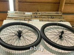 Front and Rear Wheels Tires Tubes 26 x 2.125 x 12G Heavy Duty Spokes Black