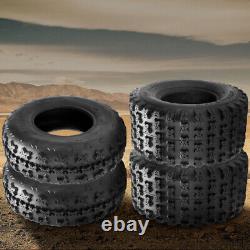 Full Set 4 ATV Tires 21x7-10 20x11-10 Heavy Duty 4Ply 21x7x10 20x11-10 Tubeless