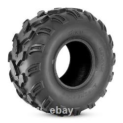 Halberd 20x9.50-8 ATV Tires 4Ply 20x9.5x8 Heavy Duty Tubeless Mud Tire Set 2 NEW