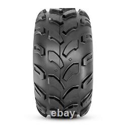 Halberd 20x9.50-8 ATV Tires 4Ply 20x9.5x8 Heavy Duty Tubeless Mud Tire Set 2 NEW