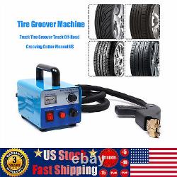 Heavy Duty 400W Truck Tire Groover Rubber Regroover Cutter Grooving Machine 110V