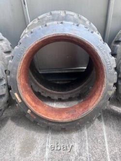 Heavy Duty BF Goodrich Traction Cushion Forklift Tires 21 x 6 x 15