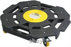 Heavy Duty Durable 360 Degree Movable Tire Dolly With Ribbed Reinforcement 300 lb