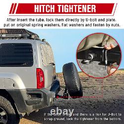 Heavy Duty Hitch Spare Tire Mount Spare Tire Carrier Fit All 2 Receiver Trailer