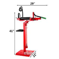 Heavy Duty Manual Car Tire Spreader Tire Changer Repair Tires Tool with Led Light