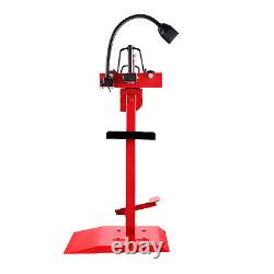 Heavy Duty Manual Car Tire Spreader Tire Changer Repair Tires Tool with Led Light