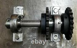 Heavy Duty Motorcycle Jackshaft Kit Any Width Tire, Incl. Chains + Sprockets