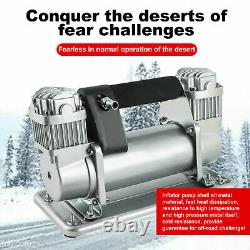 Heavy Duty Portable Air Compressors 12V 200PSI Car Tire Inflator Electric Pumps