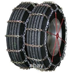 Heavy Duty Square Alloy Dual Cam 275/75-22.5 Truck Tire Chains