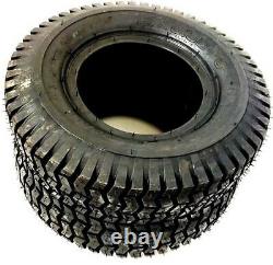 Heavy Duty Tire Fits 6 Wheel Barrel Rim 13x6.50-6 Fat Tyre 4 Ply Thickness