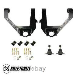 Kryptonite Stage 2 Leveling Kit/Cam Bolts/Tie Rod Sleeves For 07-18 GM 1500/SUVs