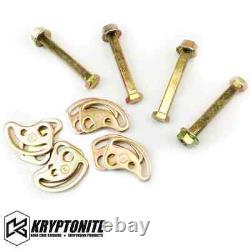 Kryptonite Stage 2 Leveling Kit/Cam Bolts/Tie Rod Sleeves For 07-18 GM 1500/SUVs