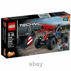 LEGO Technic 42061 Telehandler Expendable Boom Tipping Bucket Heavy Duty Tires