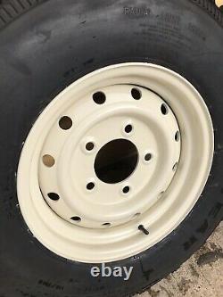 Land Rover Defender Heavy Duty Steel Wolf Wheels With Goodyear G90 7.50 16 Tyres