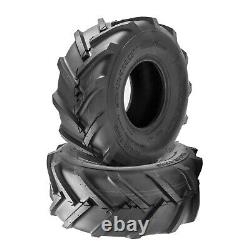 Lawn Mower Tires 18x9.50-8 4Ply 18x9.5x8 Heavy Duty Garden Tractor Tire Set of 2