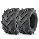 Lawn Mower Tires 23x10.50-12 6ply 23x10.5x12 Heavy Duty Tractor Turf Tire Set 2