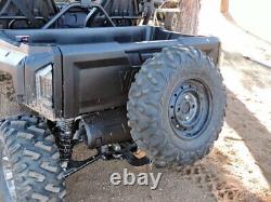 Made in USA TV/UTV Heavy Duty One Piece Receiver Hitch Spare Tire Mount