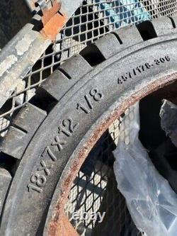 Magnum Solideal 18x7x12-1/8 Heavy Duty Forklift Tire (New Open Box)