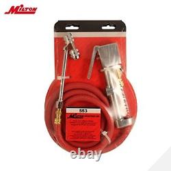 Milton 553 Heavy-Duty Truck Tire Inflator with Pressure Gauge 5' Hose Dual Lo