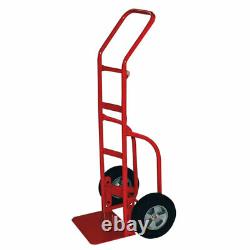 Milwaukee Hand Truck 33007 Heavy Duty Flow Back Handle 10 Puncture proof tires