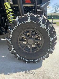 NEW 30x10x14 ATV UTV Light Truck Snow Ice Mud Tire Chains NAME BRAND 0
