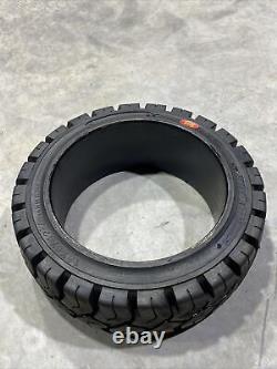 New 18x6x12-1/8 Solid forklift press-on traction tire Uni-ace