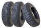 New 8-14.5 8x14.5 Trailer Tires Heavy Duty Highway 14pr Lr G- 11067 Set 3