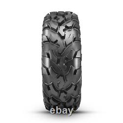 OBOR Riple SET 2 ATV UTV Tires 25x8R12 25x8x12 6PR All Terrain Heavy Duty Tyres