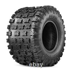 OBOR Set 2 20X11-8 ATV Tires 20X11X8 6PR UTV All Terrain Tyre Heavy Duty Tubeles