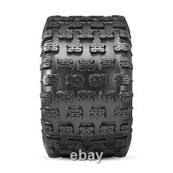 OBOR Set 2 20X11-8 ATV Tires 20X11X8 6PR UTV All Terrain Tyre Heavy Duty Tubeles