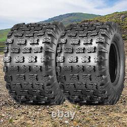 OBOR Set 2 20x11-9 ATV Tires 6PR 20x11x9 All Terrain Heavy Duty Replacement Tyre