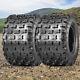 Obor Set 2 20x11-9 Atv Tires 6pr 20x11x9 All Terrain Heavy Duty Replacement Tyre