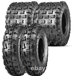 OBOR Set 4 22x7-10 20x11-9 ATV Tires 6Ply Heavy Duty Tubeless Replacement Tyres