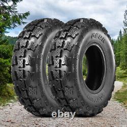 Obor 6Ply 22x7-10 ATV Tires 22x7x10 Sport Quad Heavy Duty Replace Tyre Set of 2