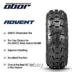 Obor 6Ply 22x7-10 ATV Tires 22x7x10 Sport Quad Heavy Duty Replace Tyre Set of 2