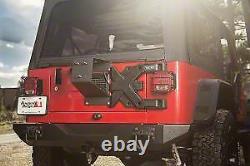 Omix Heavy Duty Tire Carrier Kit For 97-06 Jeep Wrangler TJ Spartacus #11546.60