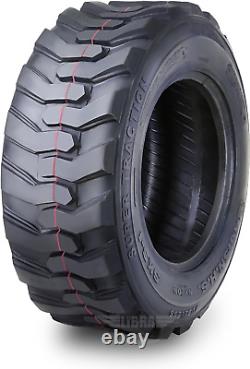 One New Super Guider Heavy Duty /12 Ply SKS-1 Skid Steer Tire for Bobca