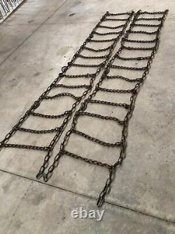 PAIR Of Heavy Duty Truck Tire Chains