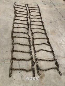 PAIR Of Heavy Duty Truck Tire Chains