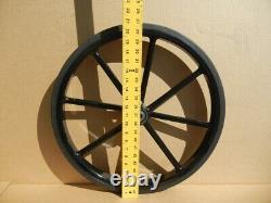 Pair Horse Carriage Solid Rubber Tires for Mini or Small Pony Cart-21 Inches