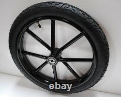 Pair Horse Cart Motorcycle Tire and Rim 2.50-16, 5/8 or 3/4 Axle NIB