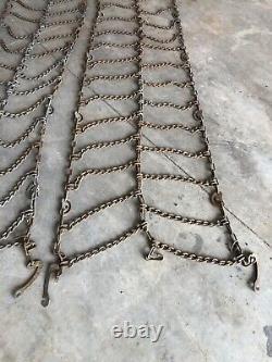 Pair Of Heavy Duty DUAL Truck Tire Chains