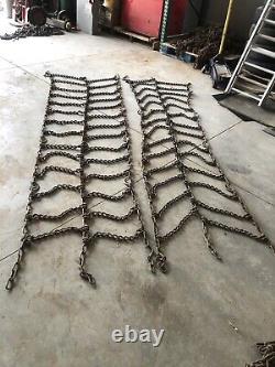 Pair Of Heavy Duty DUAL Truck Tire Chains