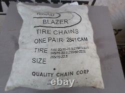 Quality Chain Heavy Duty Truck Tire Chains 2841CAM 9.00-20 10-22.5 265/75R 22.5